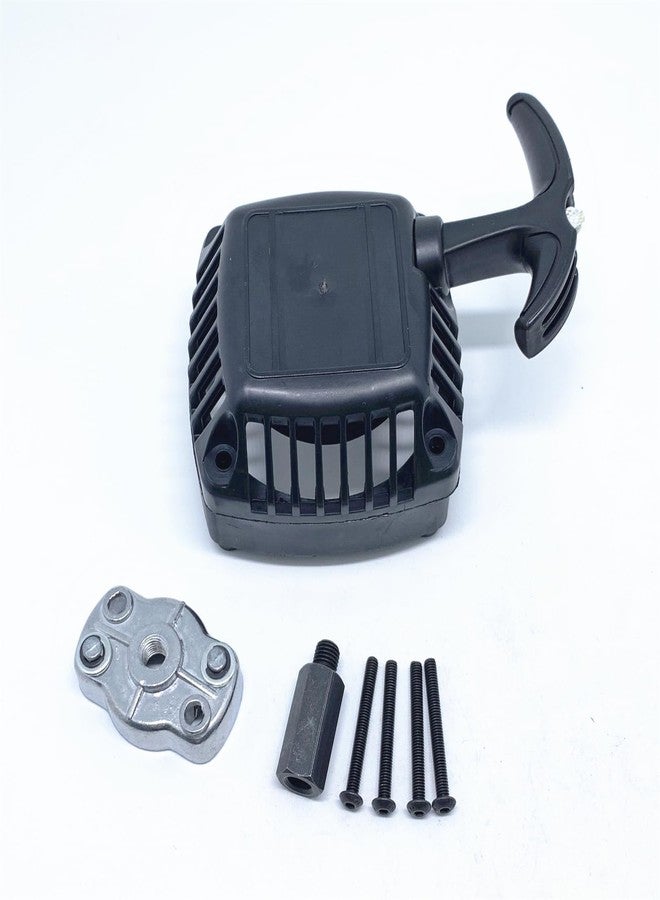 KingVal Replacement Easy-Started Pull Starter (No Need Changing Flywheel) Compatible with 1/5 Scale HPI KM Rovan Baja 5B 5T RC Car (Black) - Image 3